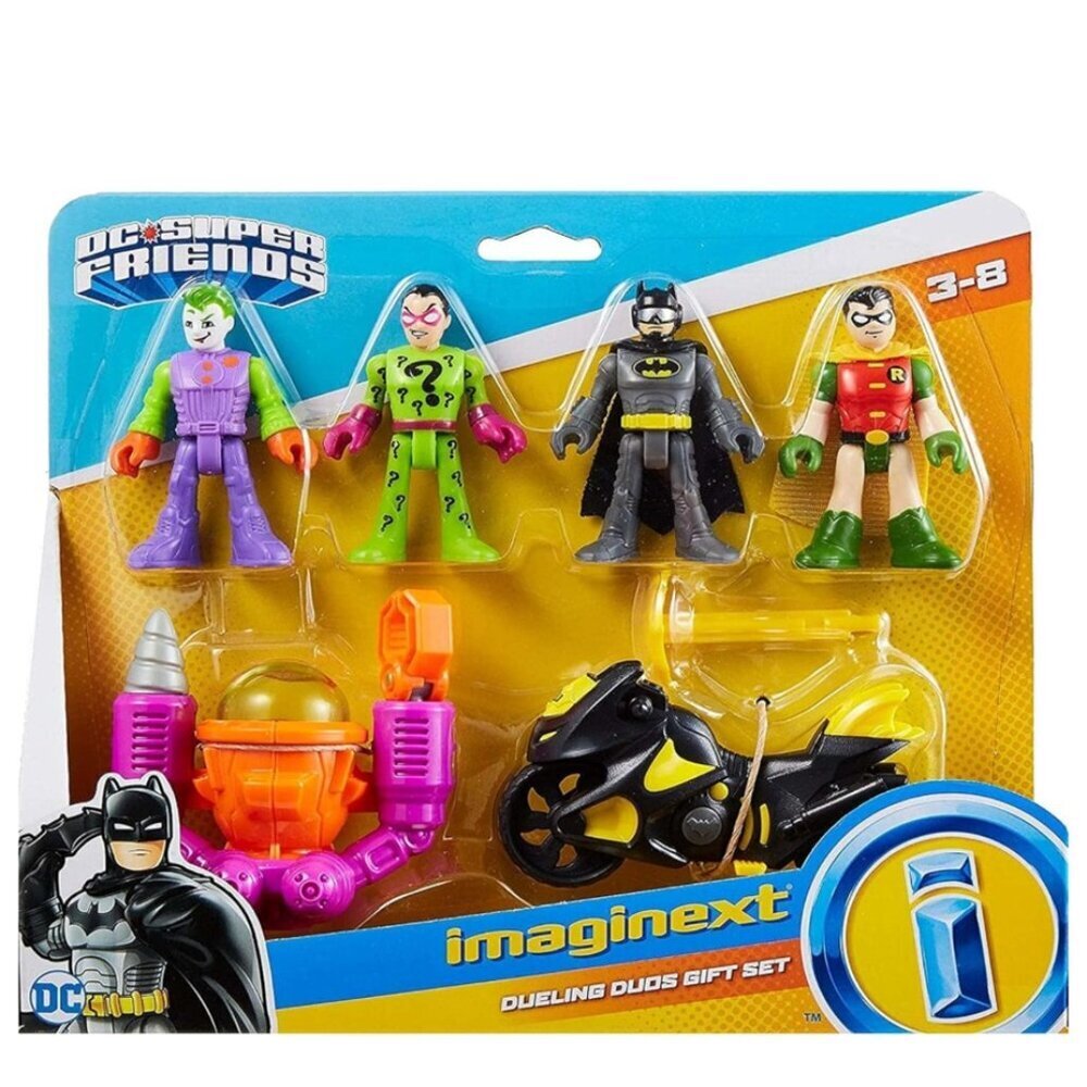 Fisher Price DC Super Friends Imaginext Dueling Duos Exclusive Gift Set